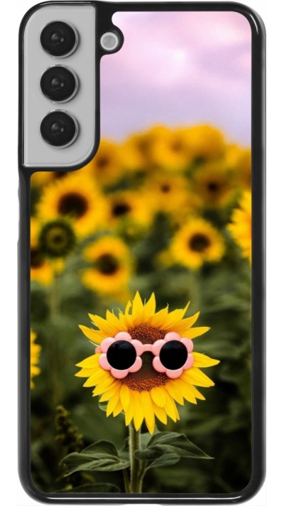 Coque Samsung Galaxy S22+ - Sunflower with glasses Spring 2026