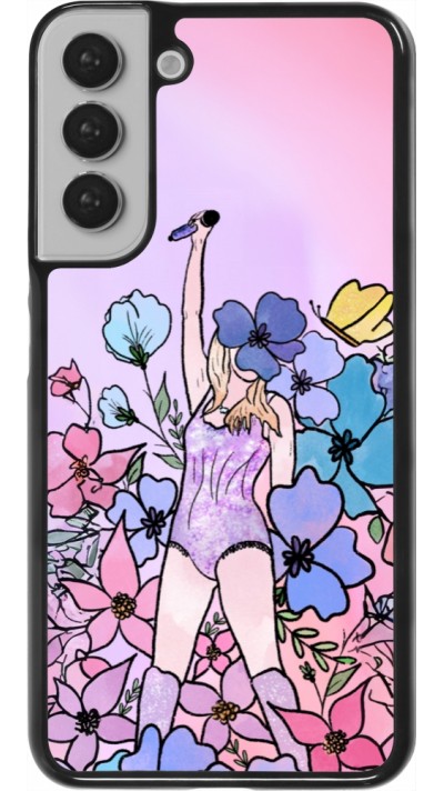 Coque Samsung Galaxy S22+ - Taylor Swift Sketch - Pink