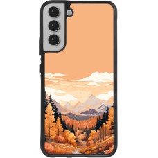 Coque Samsung Galaxy S22+ - Silicone rigide noir Autumn 25 Mountains