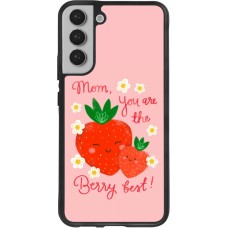 Samsung Galaxy S22+ Case Hülle - Silikon schwarz Mom 2026 Berry best