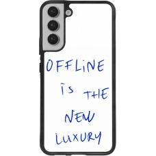 Samsung Galaxy S22+ Case Hülle - Silikon schwarz Offline is the new luxury