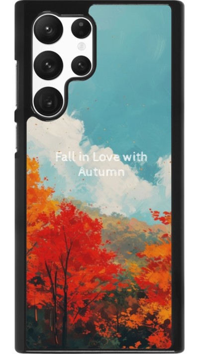 Coque Samsung Galaxy S22 Ultra - Autumn 25 Fall in love