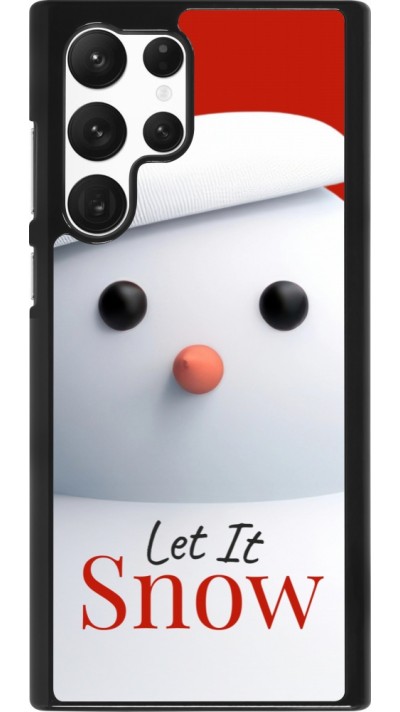 Samsung Galaxy S22 Ultra Case Hülle - Christmas 25 Xmas Snowman