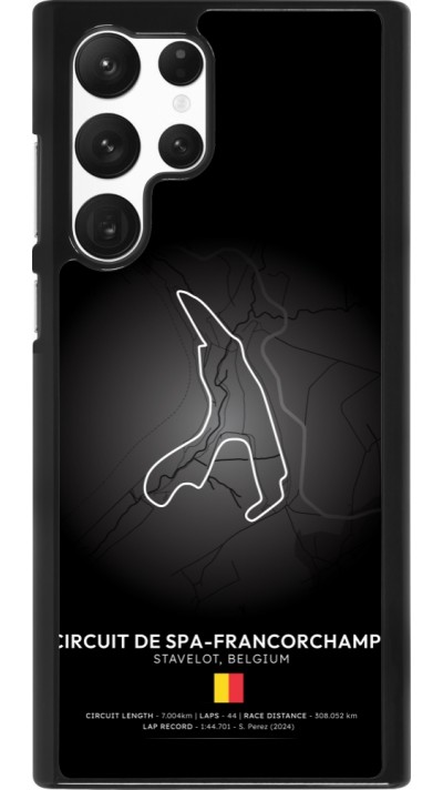 Samsung Galaxy S22 Ultra Case Hülle - F1 Track 2025 Belgium