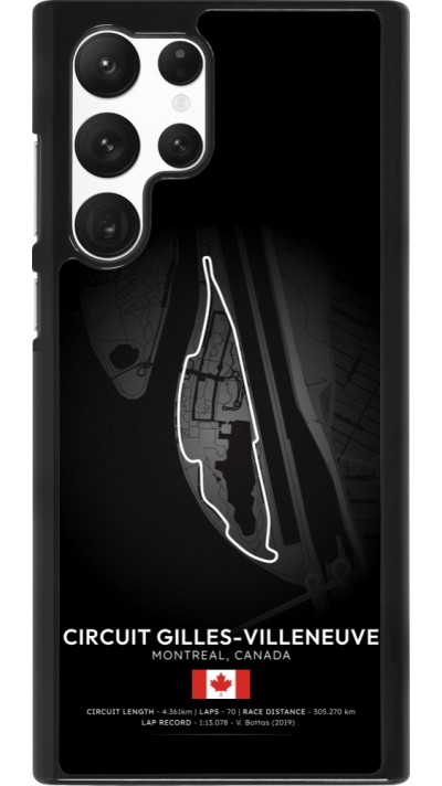 Samsung Galaxy S22 Ultra Case Hülle - F1 Track 2025 Canada