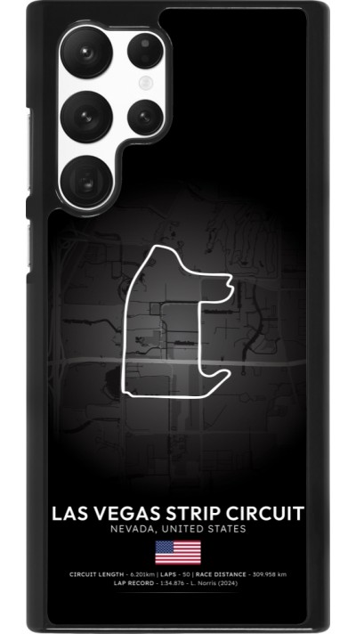 Samsung Galaxy S22 Ultra Case Hülle - F1 Track 2025 Las Vegas