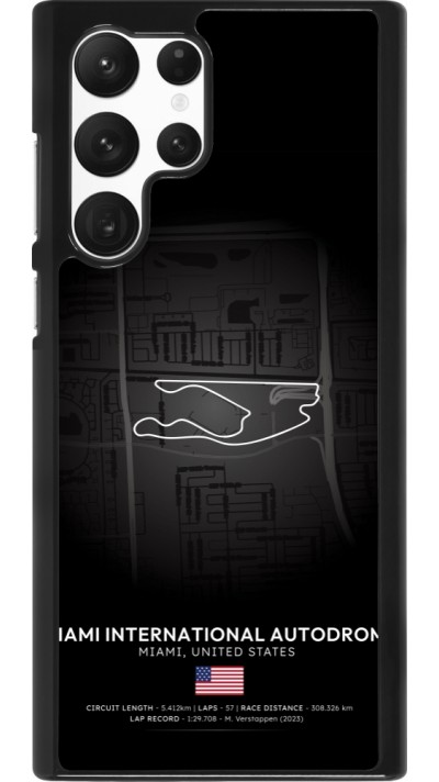Samsung Galaxy S22 Ultra Case Hülle - F1 Track 2025 Miami
