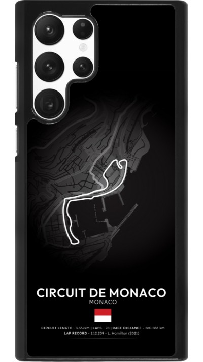 Samsung Galaxy S22 Ultra Case Hülle - F1 Track 2025 Monaco