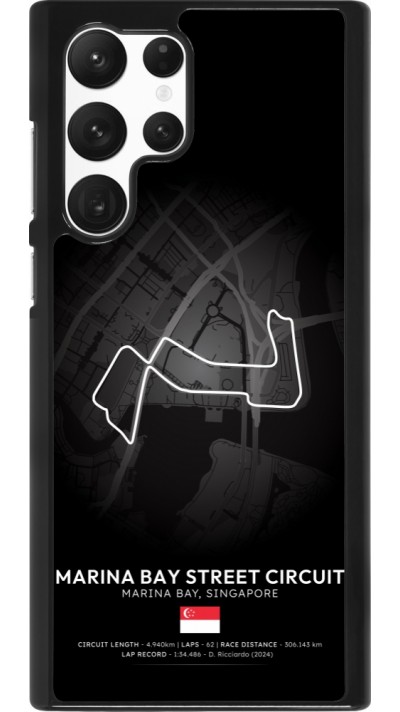 Samsung Galaxy S22 Ultra Case Hülle - F1 Track 2025 Singapore