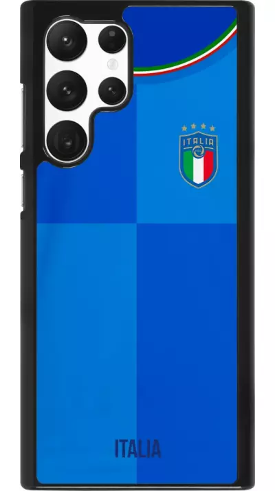 Samsung Galaxy S22 Ultra Case Hülle - Italien 2022 personalisierbares Fußballtrikot