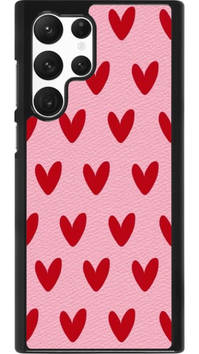 Coque Samsung Galaxy S22 Ultra - Saint Valentines Day 26 Pattern heart