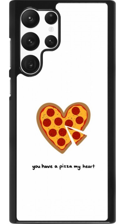 Coque Samsung Galaxy S22 Ultra - Saint Valentines Day 26 You have my pizza heart
