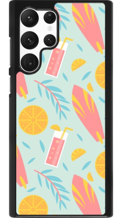 Samsung Galaxy S22 Ultra Case Hülle - Summer 2025 Pattern citron