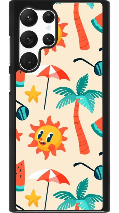 Samsung Galaxy S22 Ultra Case Hülle - Summer 2025 Pattern soleil