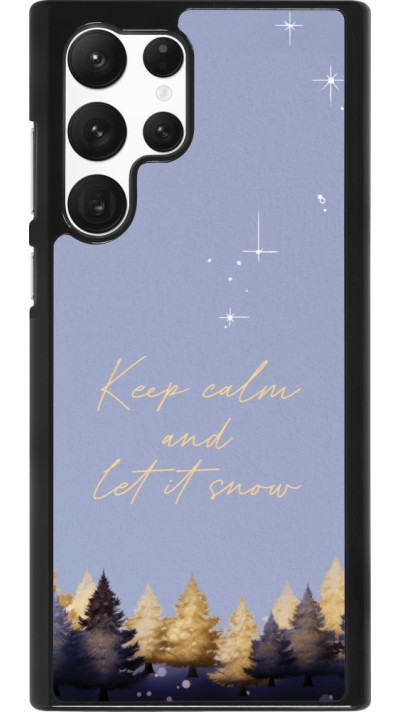 Samsung Galaxy S22 Ultra Case Hülle - Winter 25 Winter illustration of trees