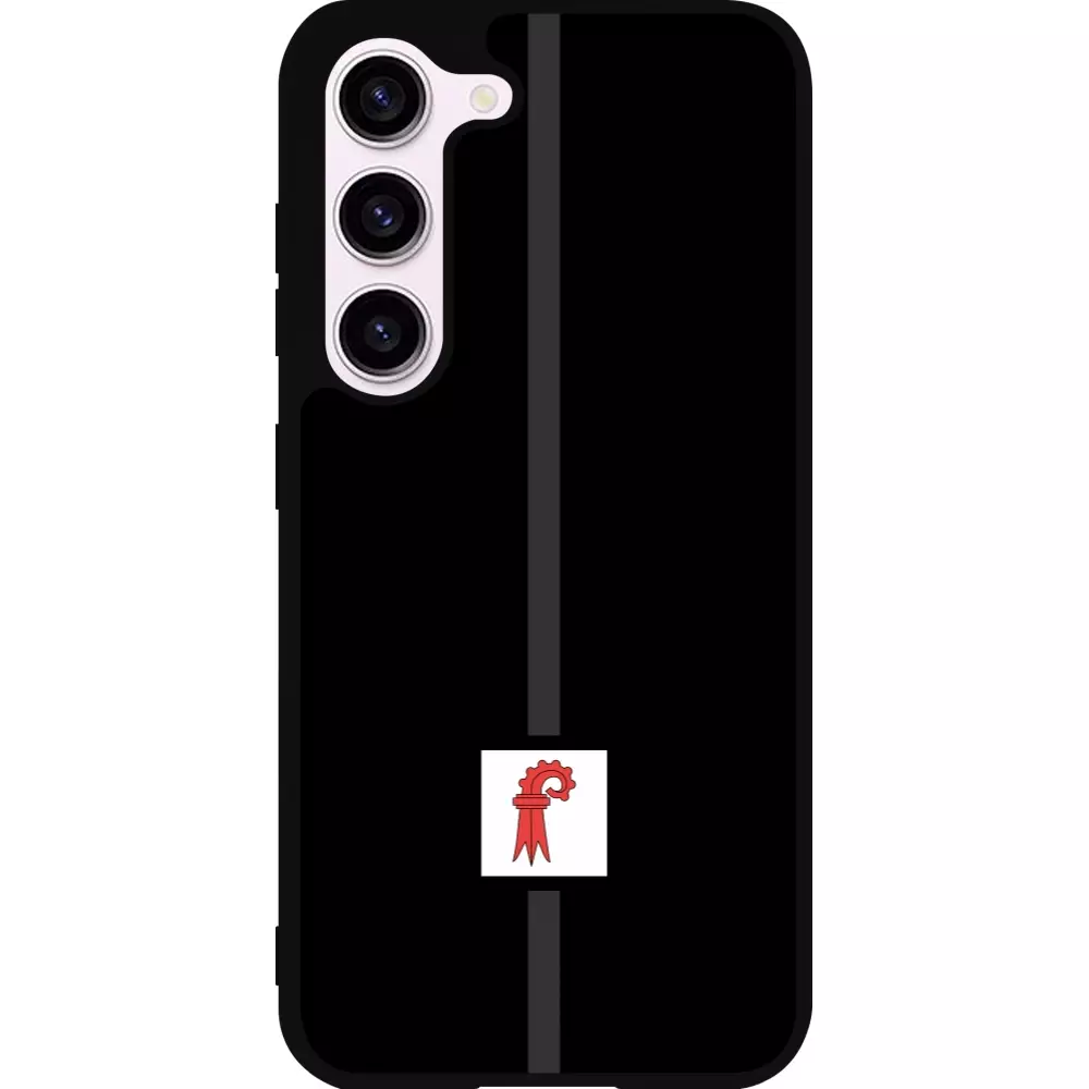 Coque Samsung Galaxy S23 - Silicone rigide noir Canton BL noir