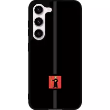 Coque Samsung Galaxy S23 - Silicone rigide noir Canton GL noir