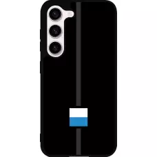 Coque Samsung Galaxy S23 - Silicone rigide noir Canton LU noir