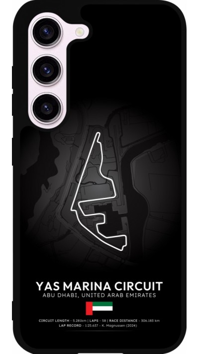 Samsung Galaxy S23 Case Hülle - Silikon schwarz F1 Track 2025 Abu Dhabi