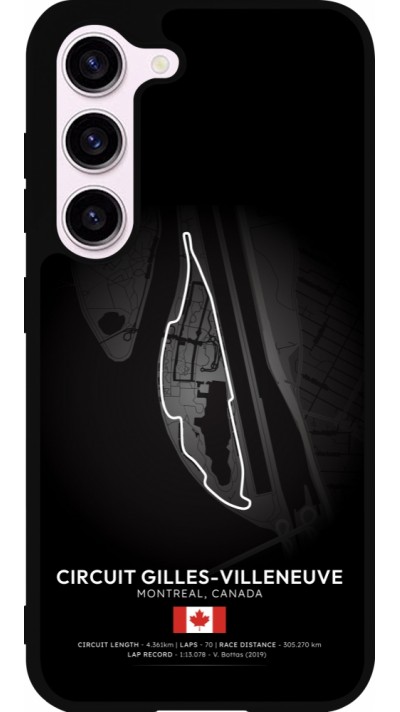 Samsung Galaxy S23 Case Hülle - Silikon schwarz F1 Track 2025 Canada