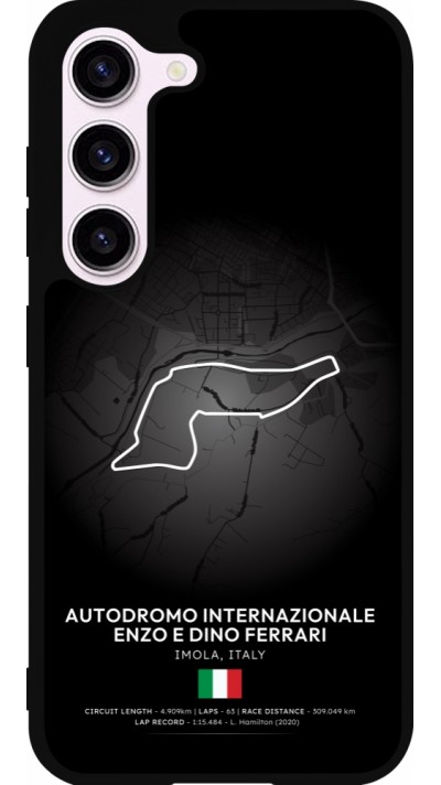 Samsung Galaxy S23 Case Hülle - Silikon schwarz F1 Track 2025 Emilia-Rogmana