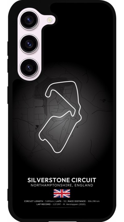 Samsung Galaxy S23 Case Hülle - Silikon schwarz F1 Track 2025 Great Britan