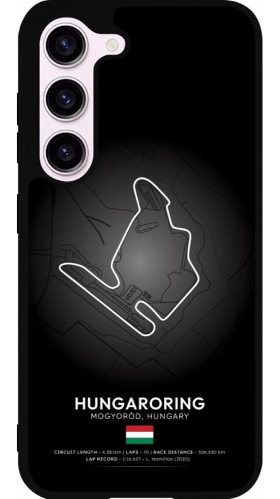 Samsung Galaxy S23 Case Hülle - Silikon schwarz F1 Track 2025 Hungary