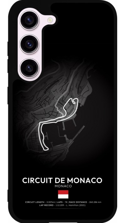 Samsung Galaxy S23 Case Hülle - Silikon schwarz F1 Track 2025 Monaco