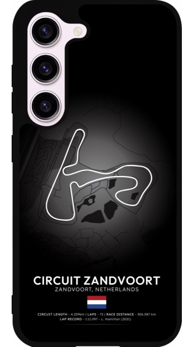 Samsung Galaxy S23 Case Hülle - Silikon schwarz F1 Track 2025 Netherlands