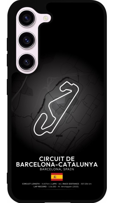 Samsung Galaxy S23 Case Hülle - Silikon schwarz F1 Track 2025 Spain