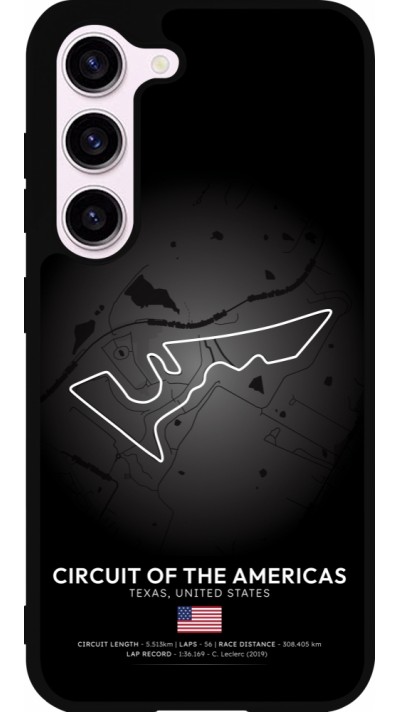 Samsung Galaxy S23 Case Hülle - Silikon schwarz F1 Track 2025 United States