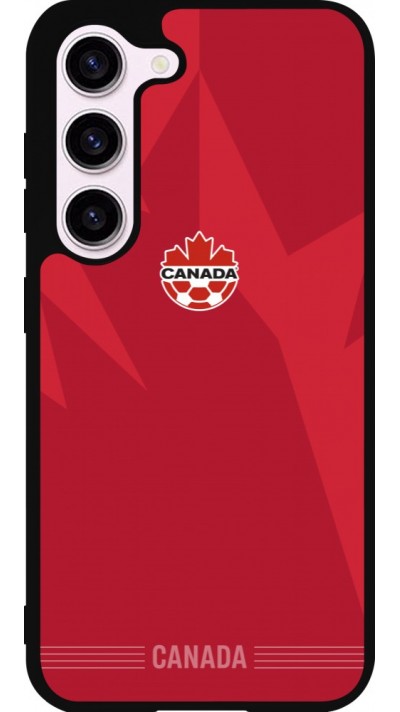 Samsung Galaxy S23 Case Hülle - Silikon schwarz Kanada 2026 personalisierbares Fussballtrikot