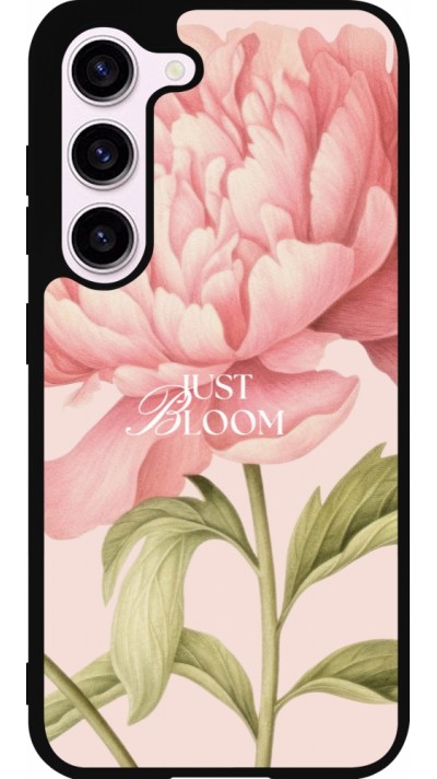 Samsung Galaxy S23 Case Hülle - Silikon schwarz Just Bloom Spring 2026