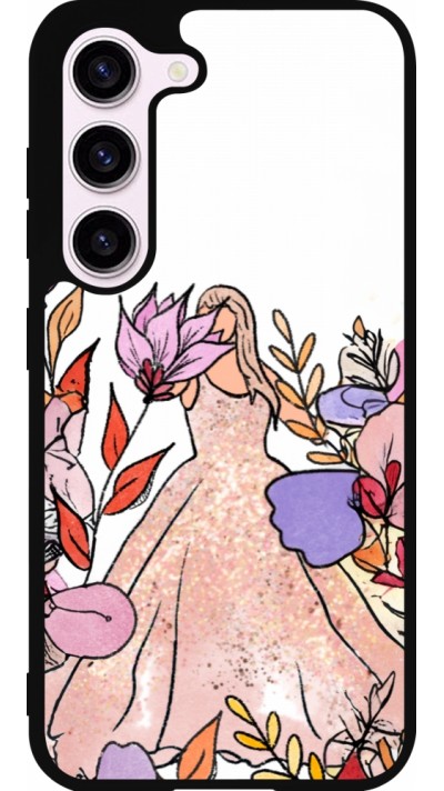 Coque Samsung Galaxy S23 - Silicone rigide noir Taylor Swift Sketch - White