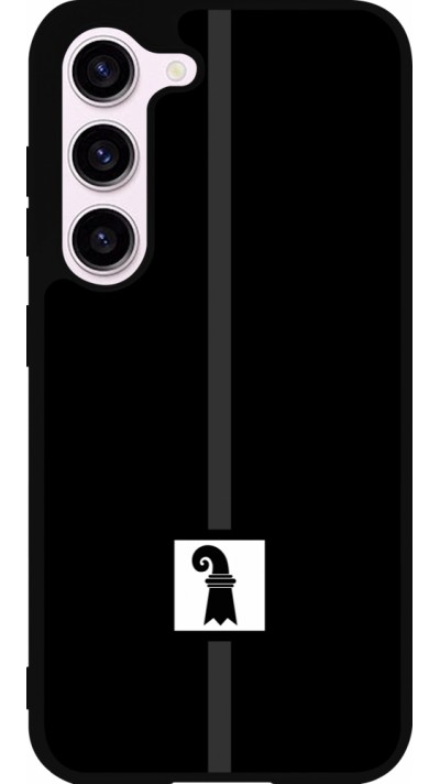 Coque Samsung Galaxy S23 FE - Silicone rigide noir Canton BS noir
