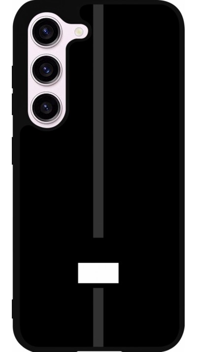 Coque Samsung Galaxy S23 FE - Silicone rigide noir Canton FR noir