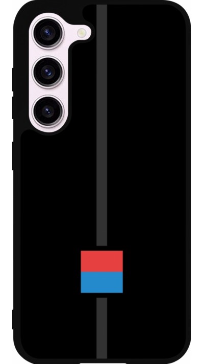 Coque Samsung Galaxy S23 FE - Silicone rigide noir Canton TI noir