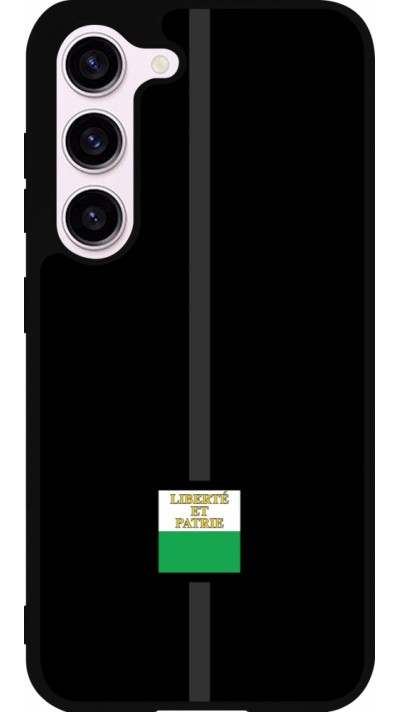 Coque Samsung Galaxy S23 FE - Silicone rigide noir Canton VD noir