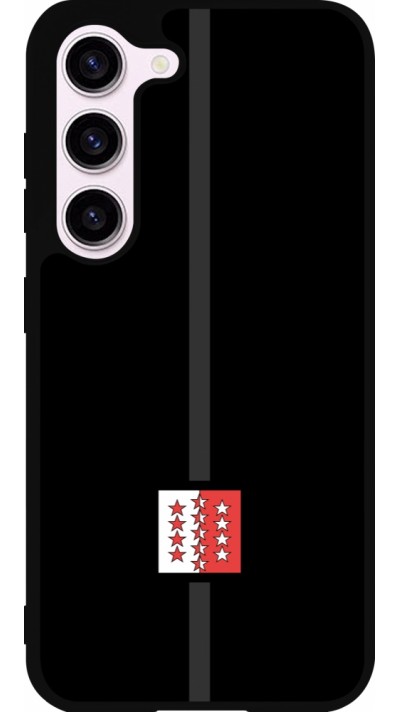 Coque Samsung Galaxy S23 FE - Silicone rigide noir Canton VS noir