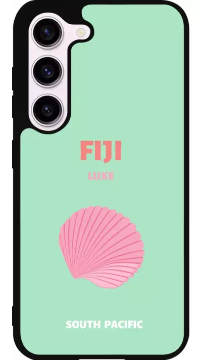 Coque Samsung Galaxy S23 FE - Silicone rigide noir Pop Summer Destination Fiji