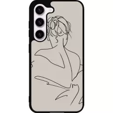 Coque Samsung Galaxy S23 FE - Silicone rigide noir Salnikova 05