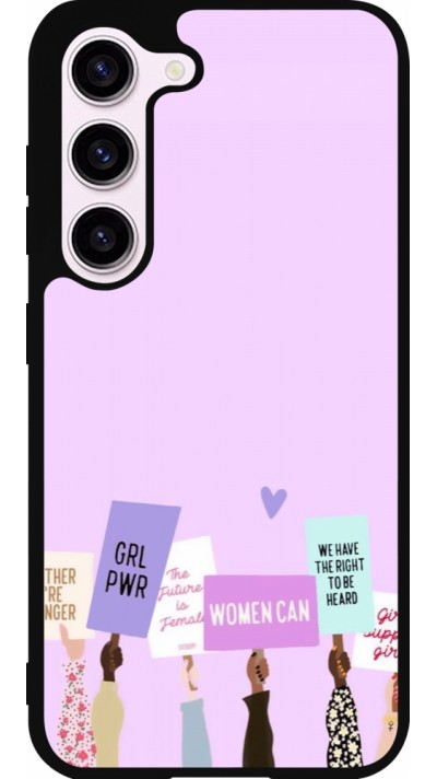 Samsung Galaxy S23 FE Case Hülle - Silikon schwarz Womens day 2026 9