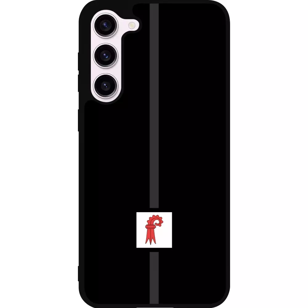 Coque Samsung Galaxy S23+ - Silicone rigide noir Canton BL noir