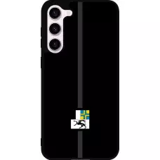 Coque Samsung Galaxy S23+ - Silicone rigide noir Canton GR noir