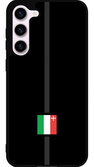 Coque Samsung Galaxy S23+ - Silicone rigide noir Canton NE noir