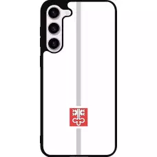 Coque Samsung Galaxy S23+ - Silicone rigide noir Canton NW blanc