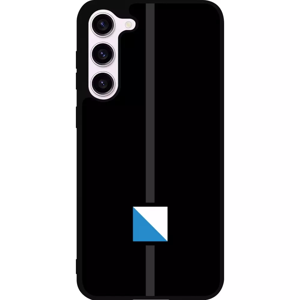 Coque Samsung Galaxy S23+ - Silicone rigide noir Canton ZH noir