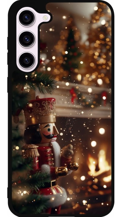 Samsung Galaxy S23+ Case Hülle - Silikon schwarz Christmas 25 Xmas Nutcracker