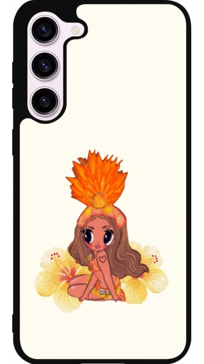Coque Samsung Galaxy S23+ - Silicone rigide noir Karol G Tropicoqueta