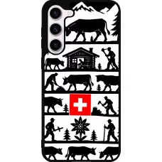 Coque Samsung Galaxy S23+ - Silicone rigide noir Poya Suisse 1